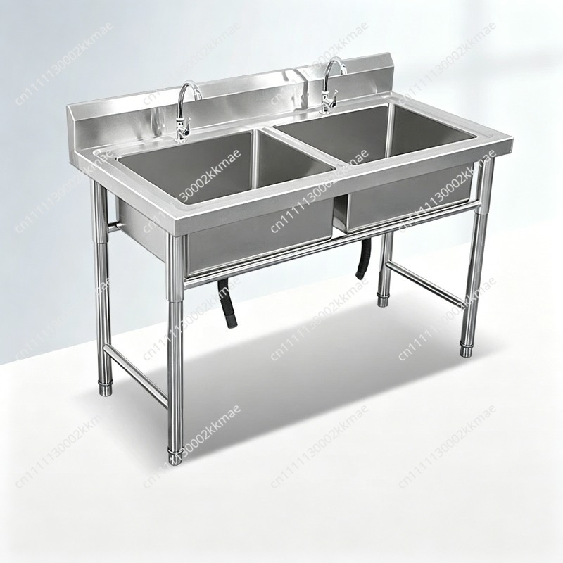 Commercial Kitchen Dishwasher - Commercial 304 Stainless Steel Sink Single