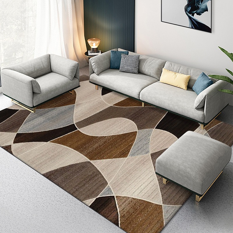 Commercial Dishwasher Table - Abstract Geometry Carpet Nordic Ins Style