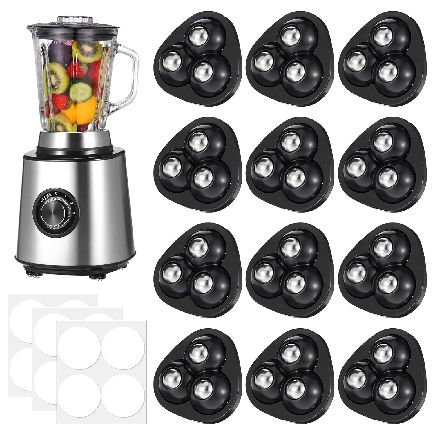 Commercial Kitchen Accessories - 360° Rolling Appliance Slider for Kitchen