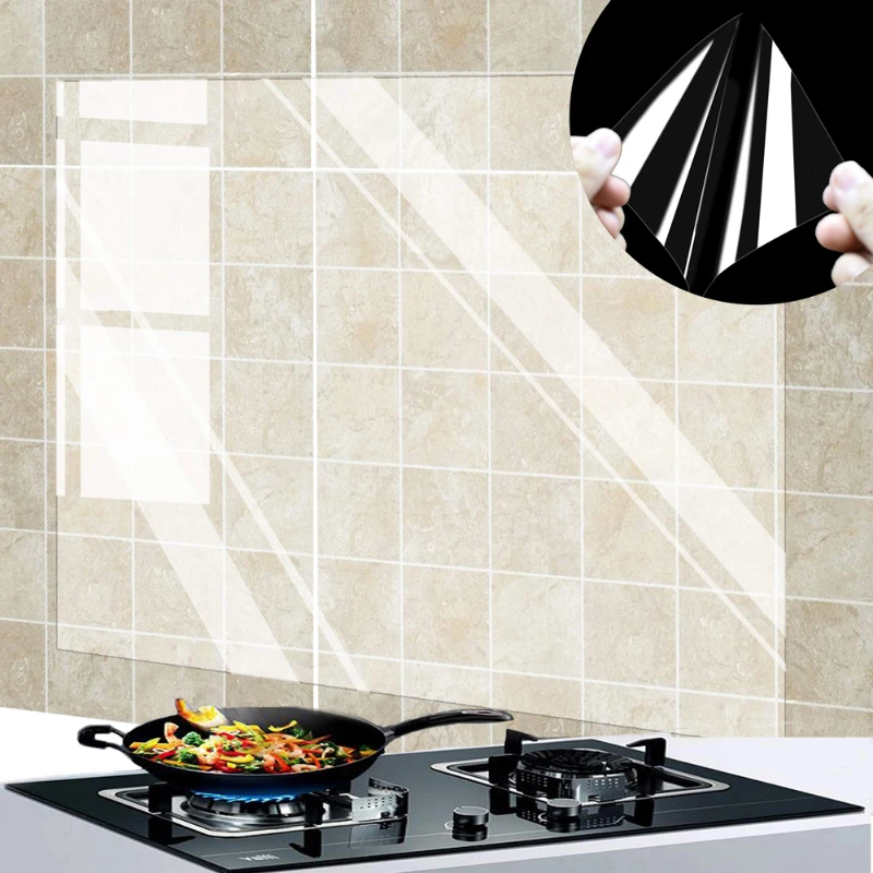 1Pc Kitchen Oil Proof Wall Sti - đánh giá và giá Commercial Kitchen Wall