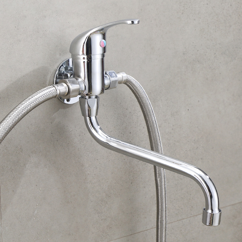Wall Extra Long Spout Kitchen  - đánh giá và giá Commercial Kitchen Faucet