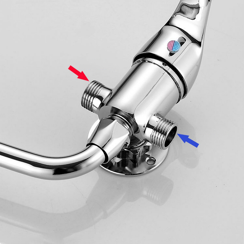 Wall Extra Long Spout Kitchen  - đánh giá và giá Commercial Kitchen Faucet
