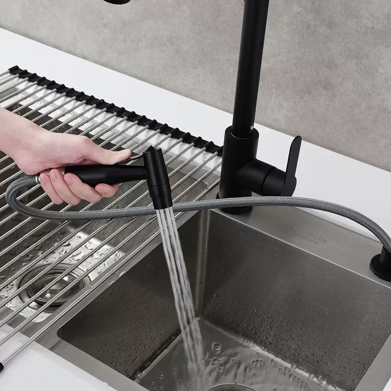 304 Stainless Steel Black Kitc - đánh giá và giá Commercial Kitchen Faucet