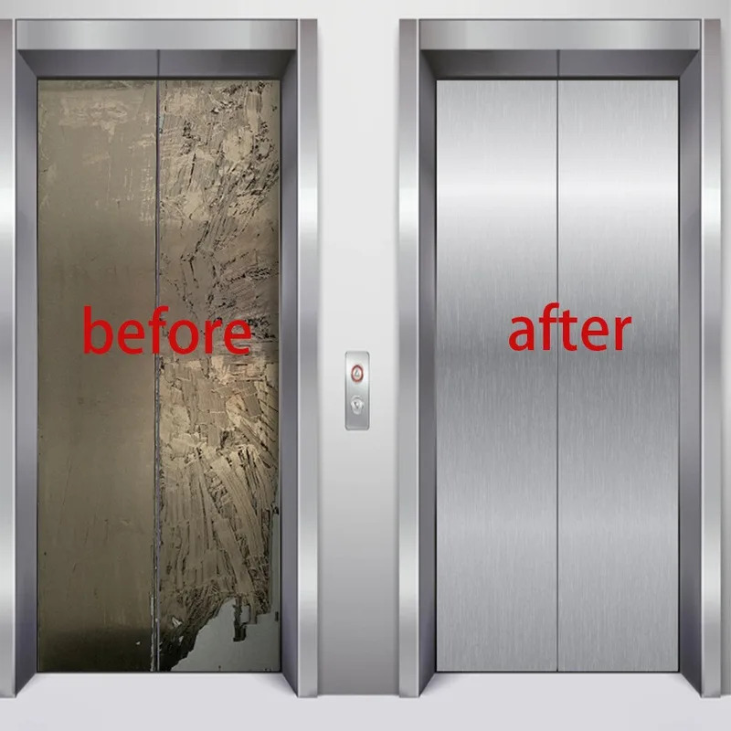 PVC Stainless Brushed Silver R - đánh giá và giá Commercial Kitchen Wall