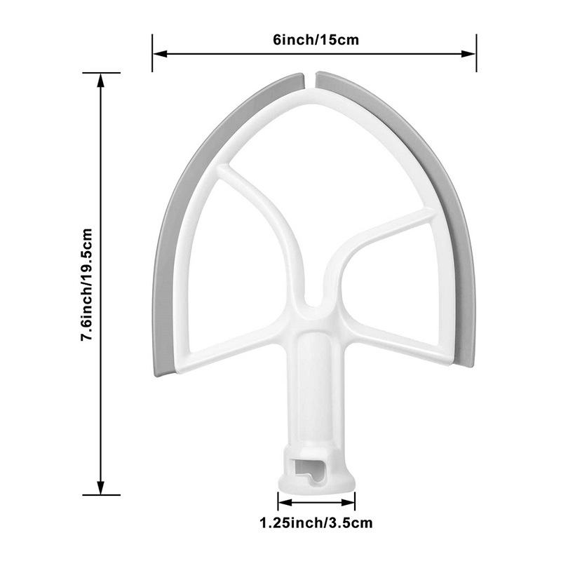Flex Edge Beater Mixer Paddle  - đánh giá và giá Commercial Kitchenaid