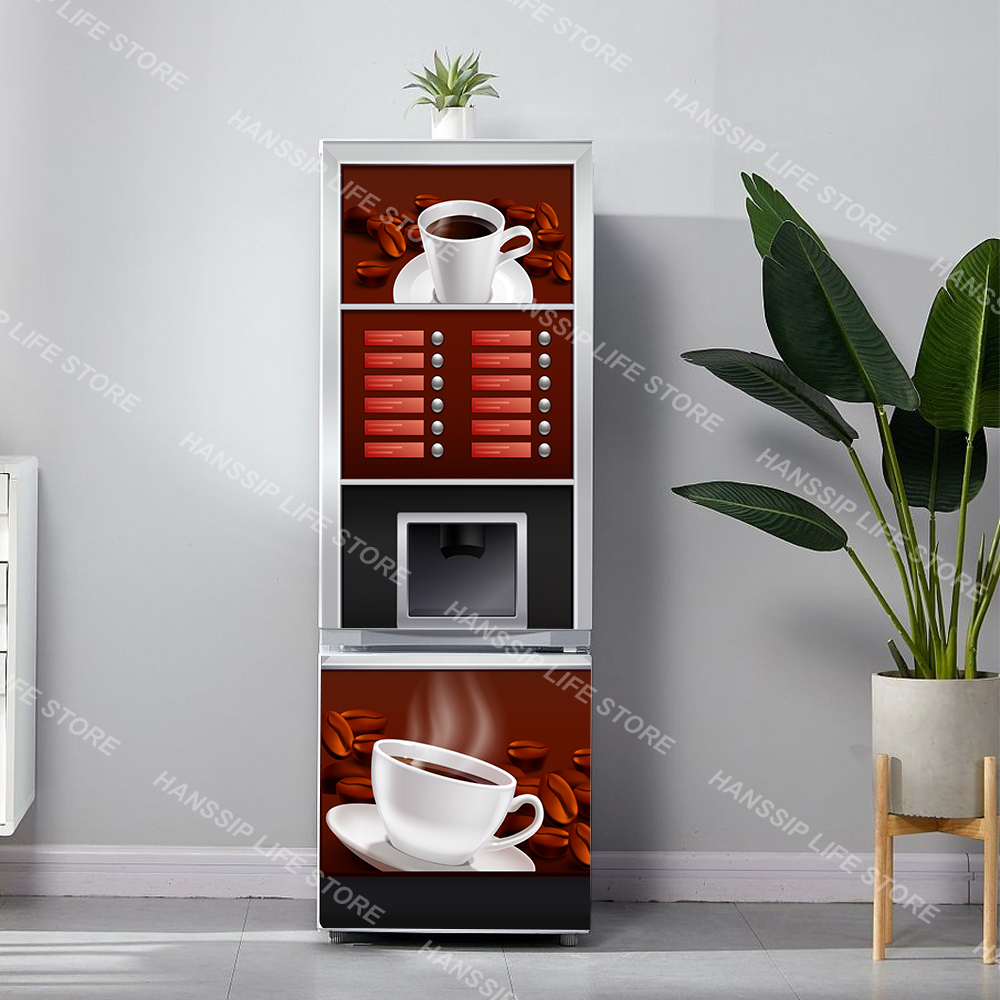 Retro Phone Booth Printed Refr - đánh giá và giá Commercial Kitchen Wall