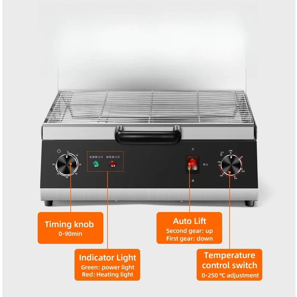Commercial electric automatic  - đánh giá và giá Commercial Kitchen Broiler