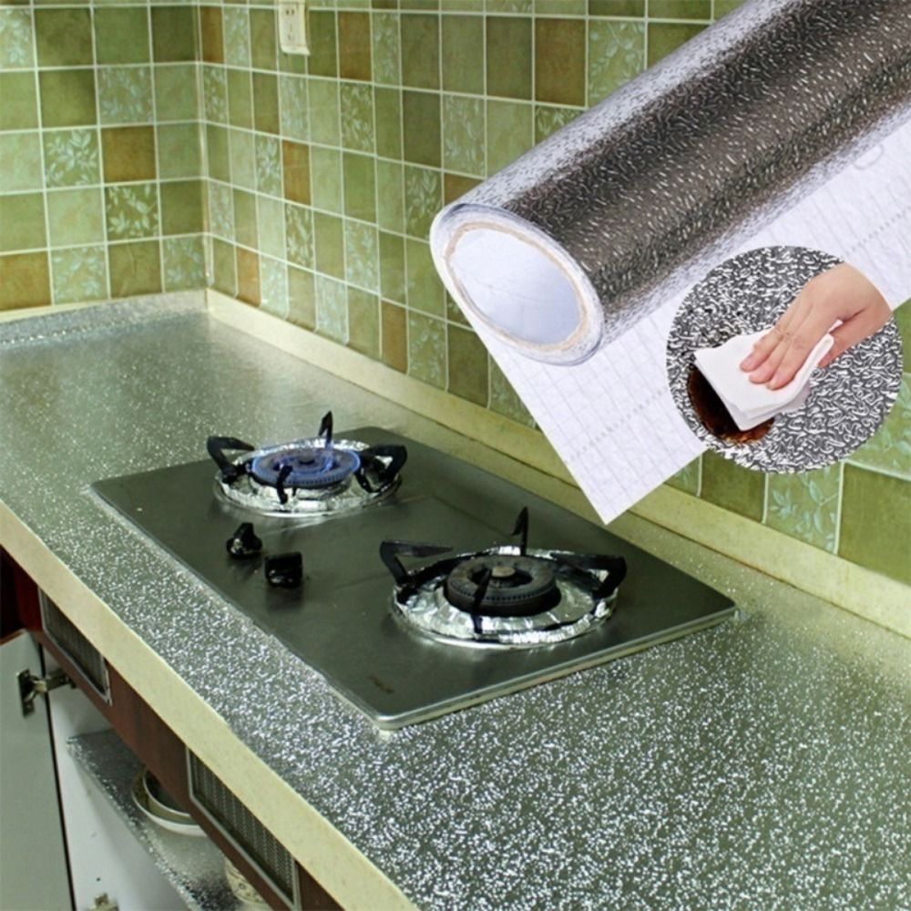 40x300cm Kitchen Oil-proof Sel - đánh giá và giá Commercial Kitchen Wall