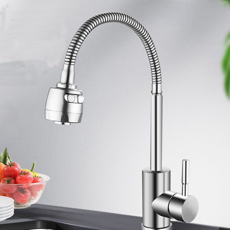 Universal Rotation Single Cold - đánh giá và giá Commercial Kitchen Faucet