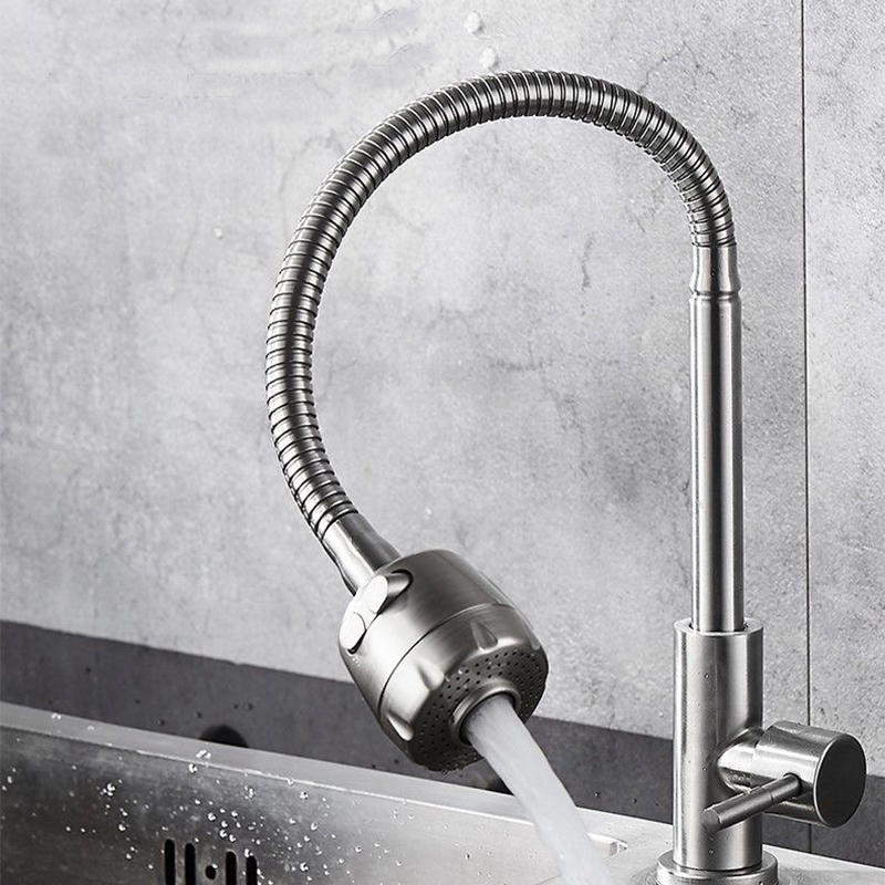 Universal Rotation Single Cold - đánh giá và giá Commercial Kitchen Faucet
