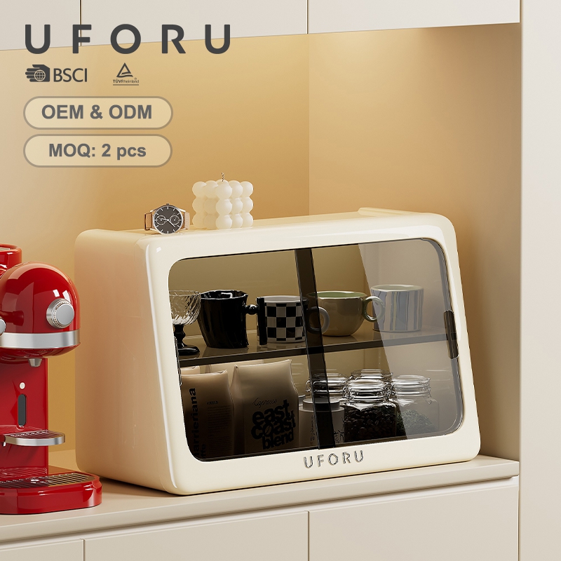 UFORU Dustproof Cup Storage Bo - đánh giá và giá Commercial Kitchen Swing Door