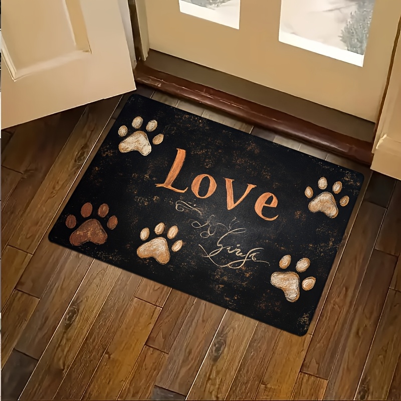 Cat Dog Paw Print Pattern Kitc - đánh giá và giá Commercial Kitchen Background
