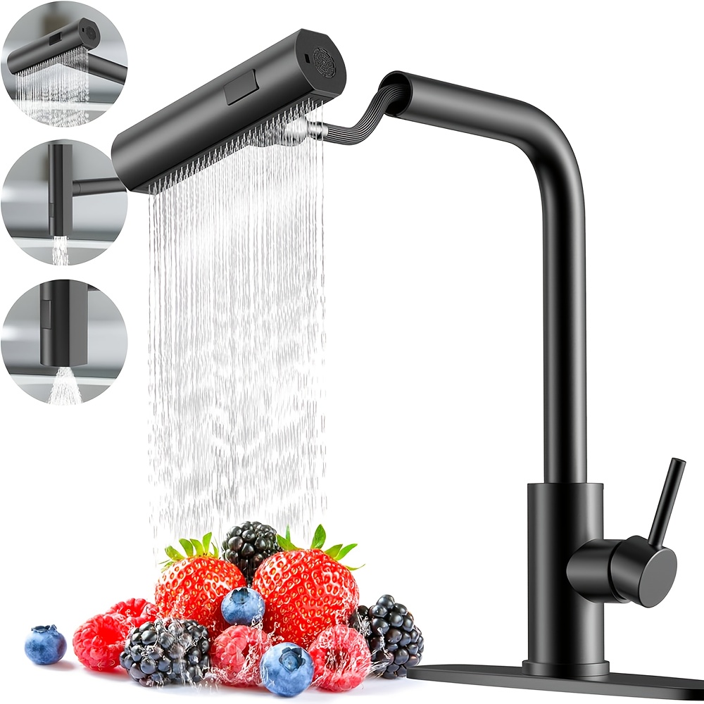 1 PC Black Kitchen Faucet With - đánh giá và giá Commercial Kitchen Faucet