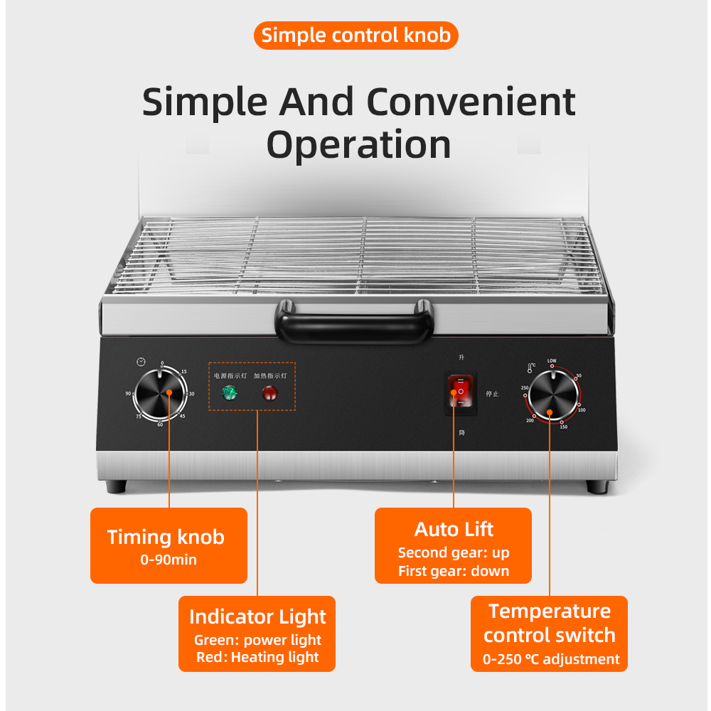 Commercial electric lifting br - đánh giá và giá Commercial Kitchen Broiler