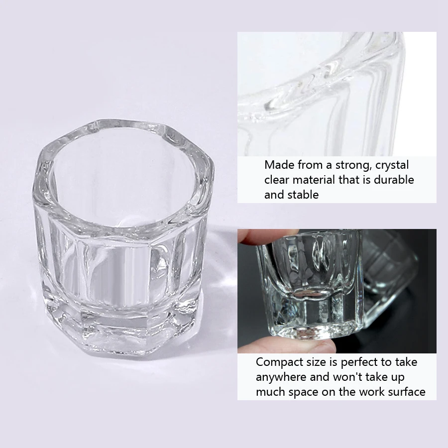 1Pc Mini Crystal Glass, Clear  - đánh giá và giá Commercial Kitchen Accessories