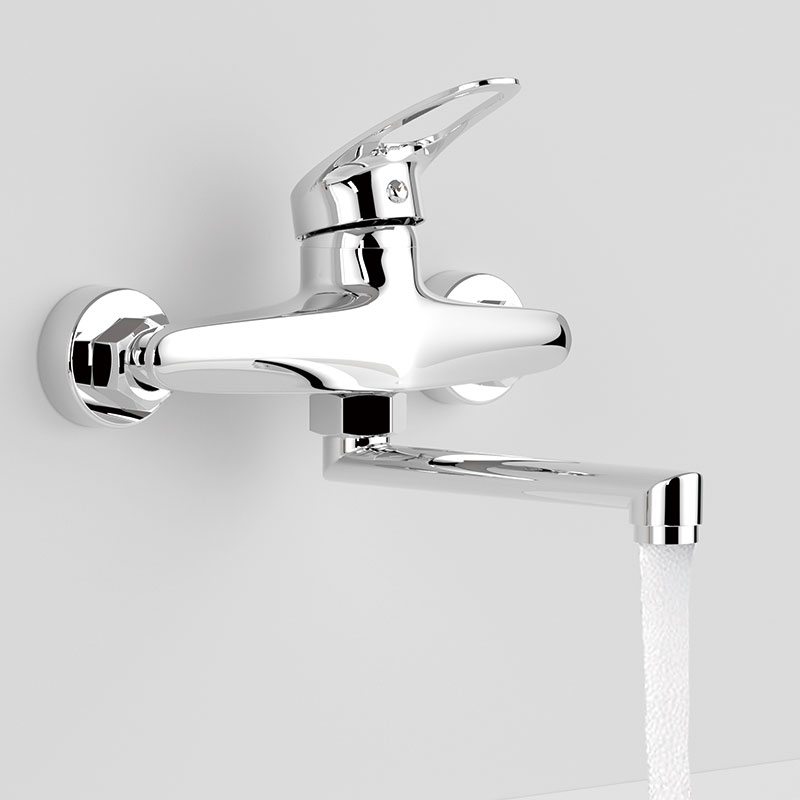 Kitchen Faucet Mixers Wall Mou - đánh giá và giá Commercial Kitchen Faucet