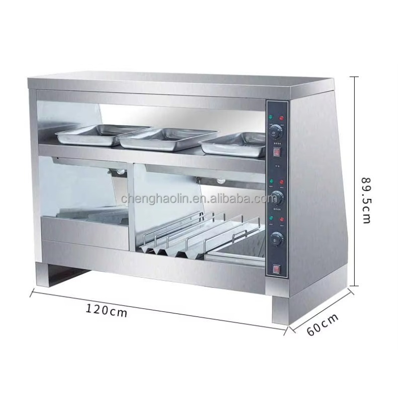 Food Heating Hamburger Fried C - đánh giá và giá Commercial Kitchen Machinery