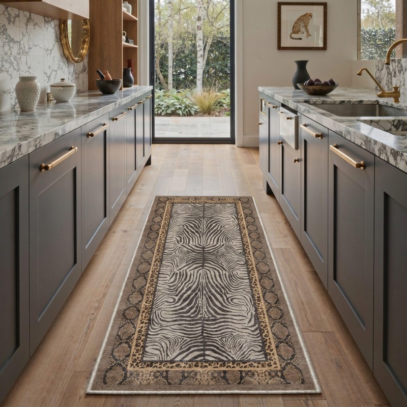 Mushroom Butterfly Runner Rug  - đánh giá và giá Commercial Kitchen Background