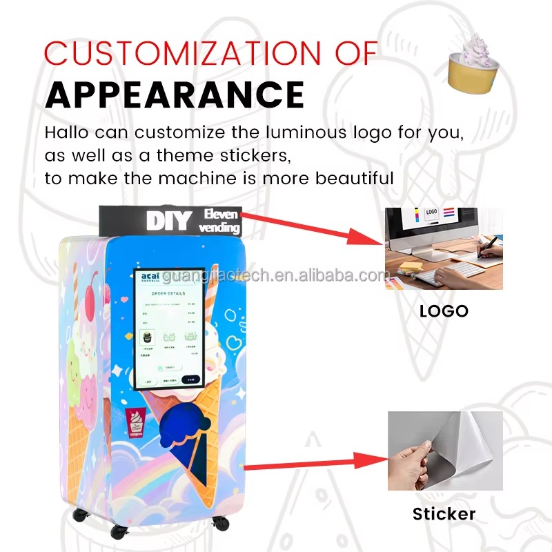 Smart Commercial Ice Cream Ven - đánh giá và giá Commercial Ice Maker