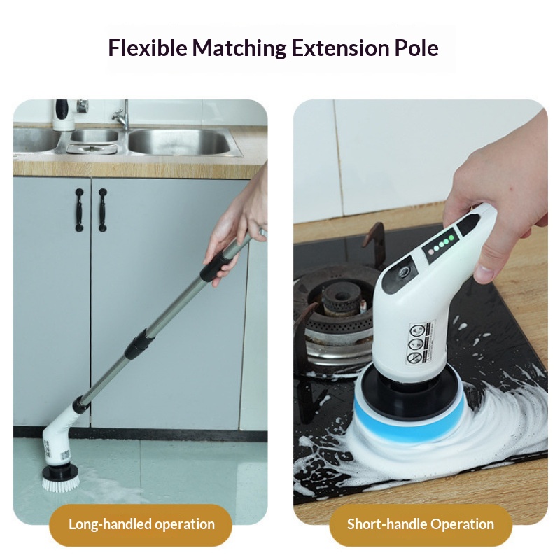 HOMEFISH Cordless Spin Scrubbe - đánh giá và giá Commercial Kitchen Cleaning