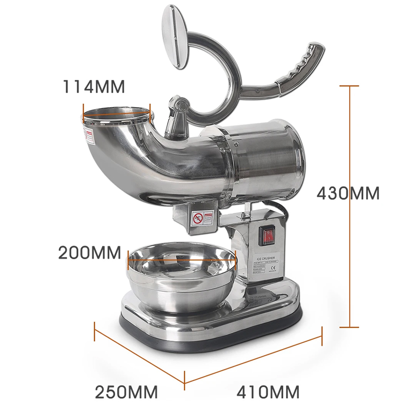 Electric Snow Cone Machine Ice - đánh giá và giá Commercial Ice Maker