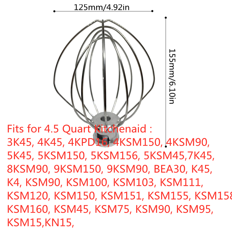 Stainless Steel Wire Whip Elec - đánh giá và giá Commercial Kitchenaid