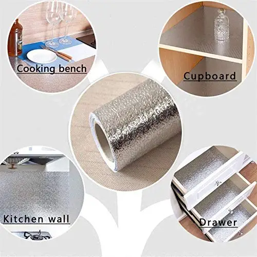 Aluminum Foil Anti Oil Kitchen - đánh giá và giá Commercial Kitchen Wall
