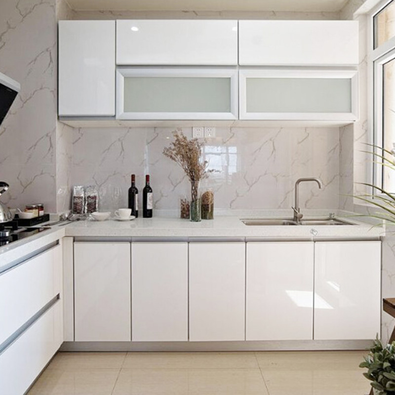 Sơn Bóng Tủ Tủ Quần Áo Giấy Dá - đánh giá và giá Commercial Kitchen Wall