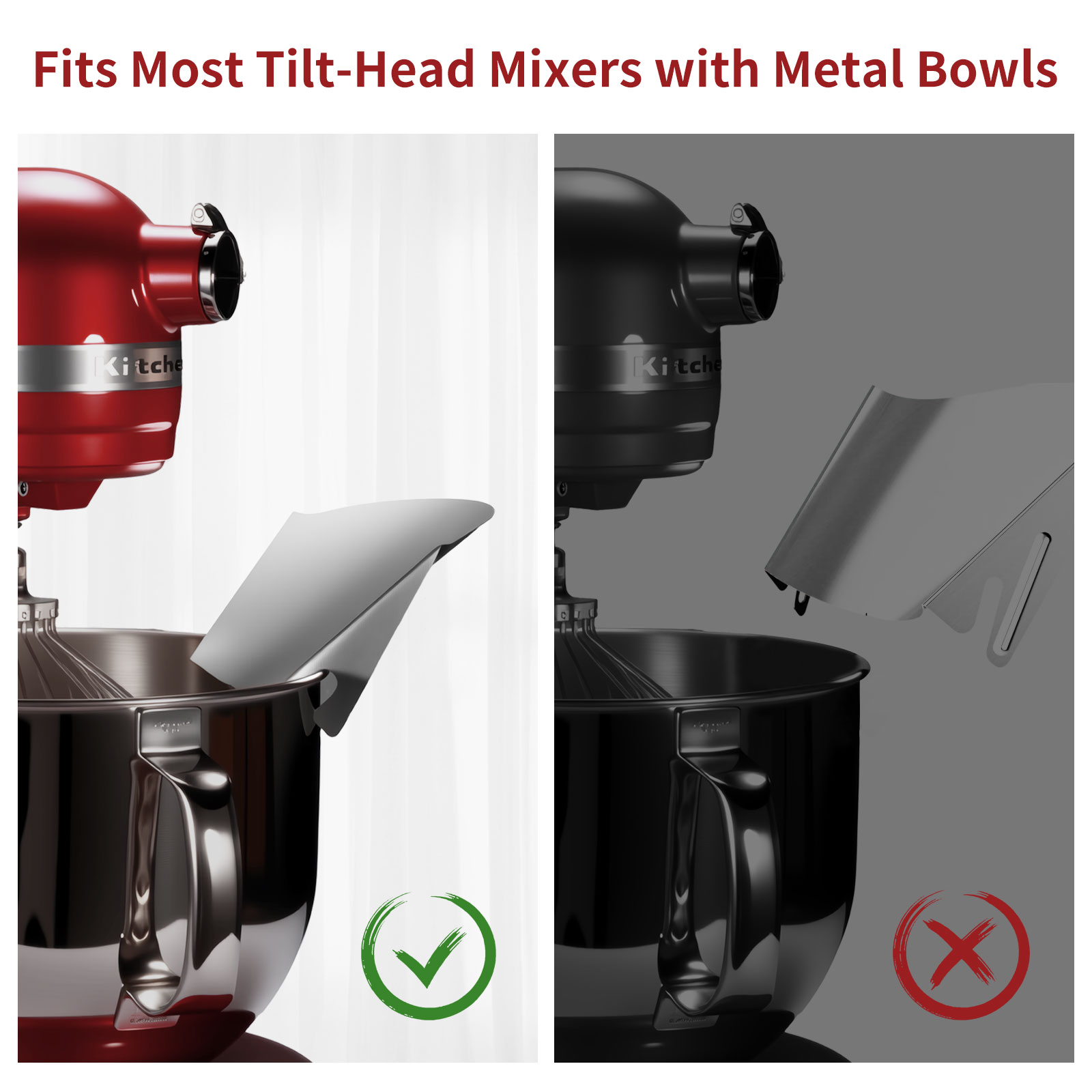 1pc Stainless Steel Tipping Gu - đánh giá và giá Commercial Kitchenaid