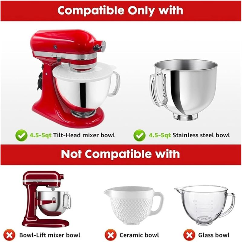 A74X-For Kitchenaid 4.5-5 Quar - đánh giá và giá Commercial Kitchenaid