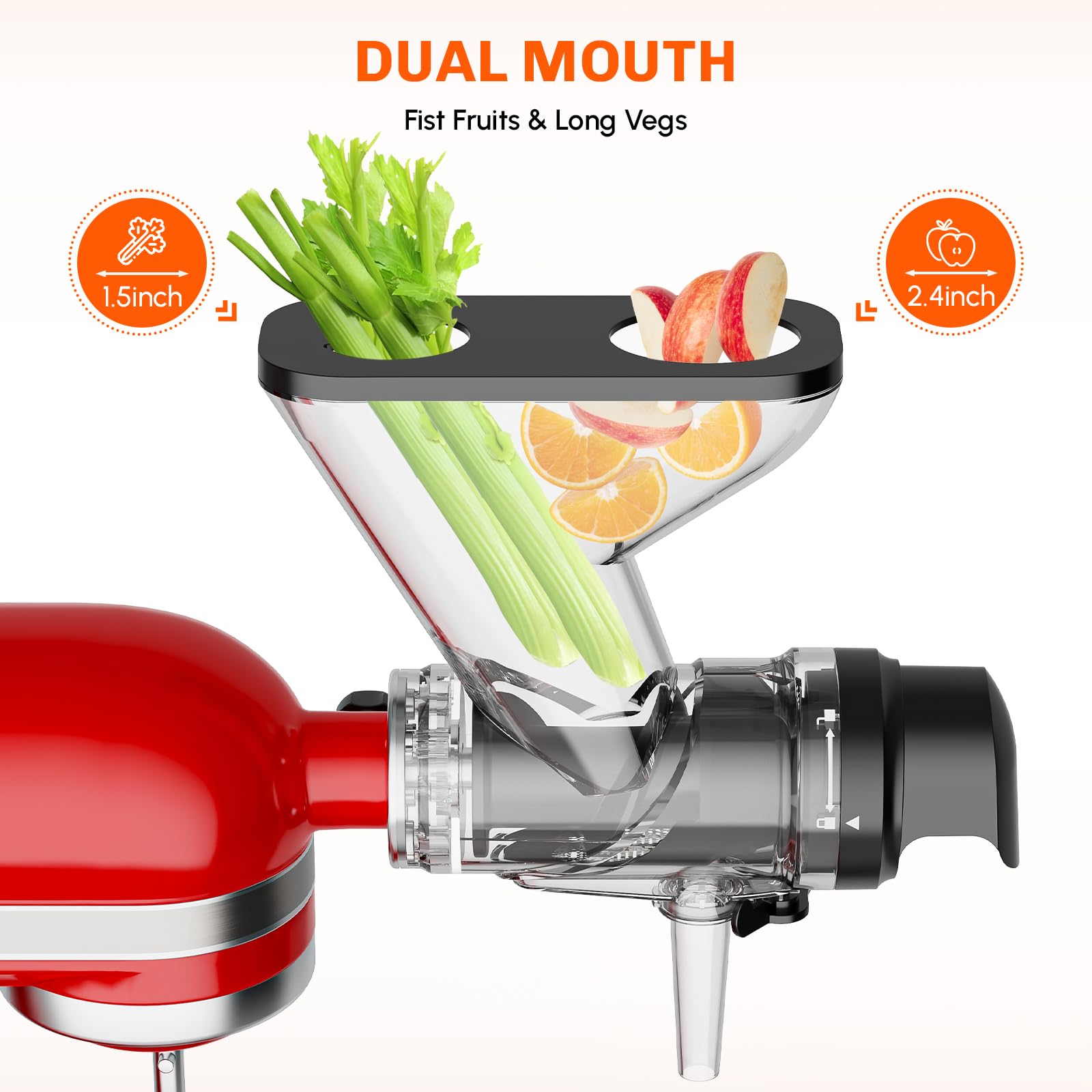 Masticating Juicer Attachment  - đánh giá và giá Commercial Kitchenaid